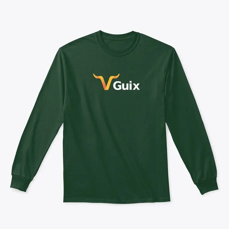 GNU Guix Horizontal (Dark)