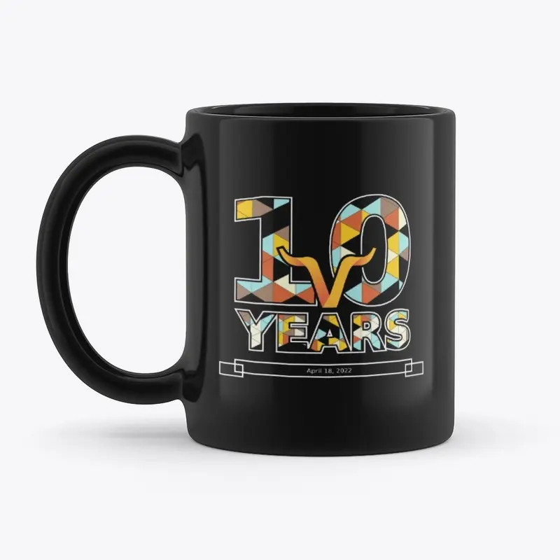 10 Years of Guix Mug (TR)