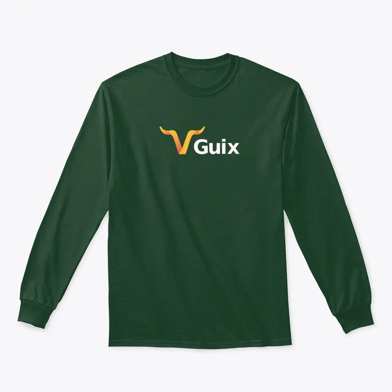 GNU Guix Horizontal (Dark)